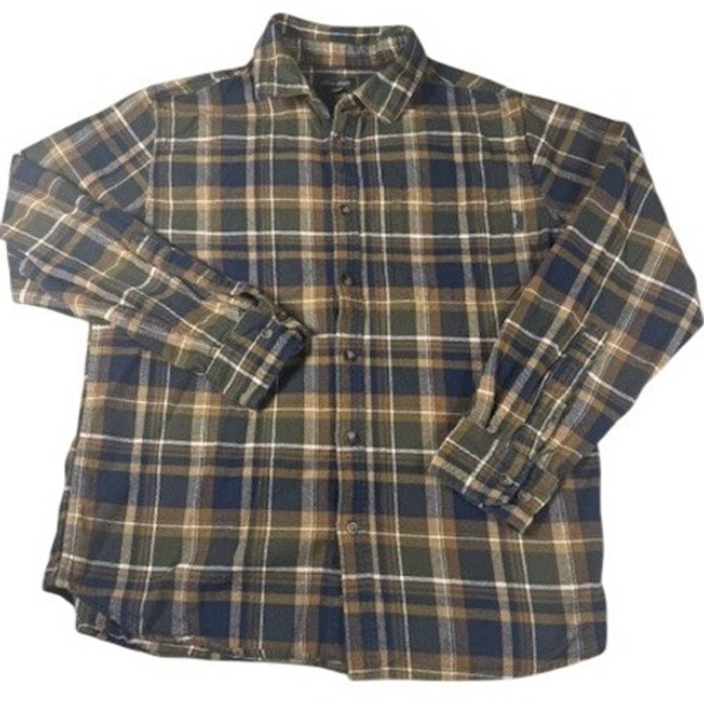Eddie‎ Bauer Shirt Men's Size Large Brown
